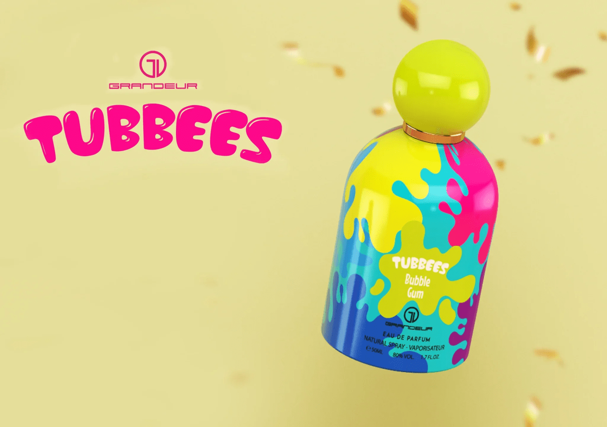 TUBBEES BUBBLE GUM 1.7oz/50ml para peques2