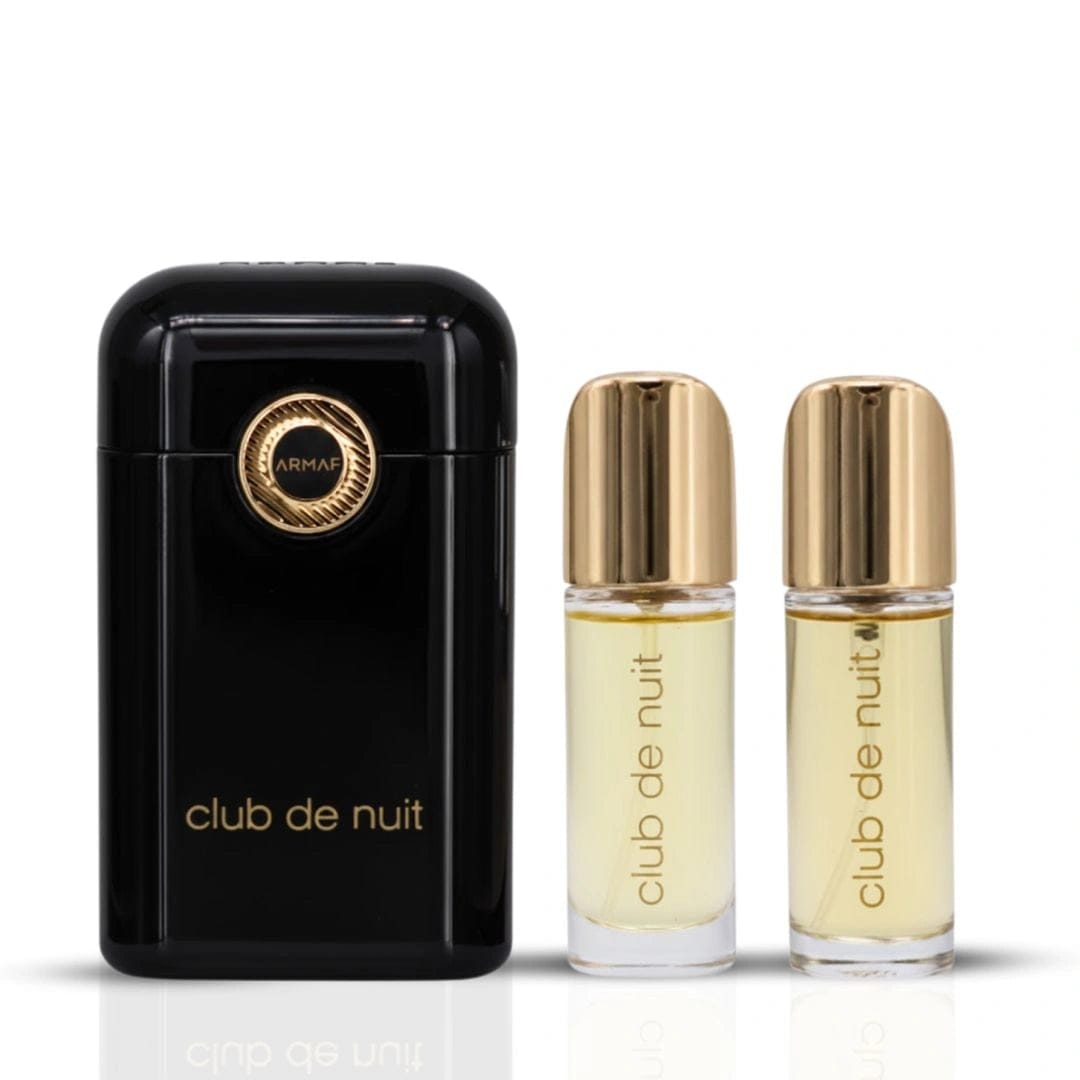 CLUB DE NUIT INTENSE MAN BY ARMAF EDP LIMITED EDITION TRAVEL BUDDY SET 12ML SPRAY + 12ML OIL3