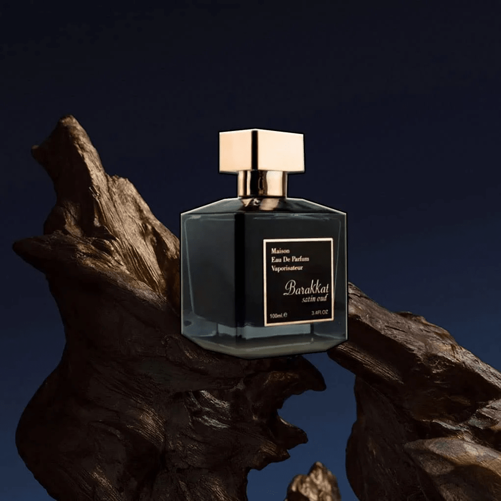 BARAKKAT SATIN OUD BY FRAGRANCE WORLD 3.4oz/100ml EDP U1