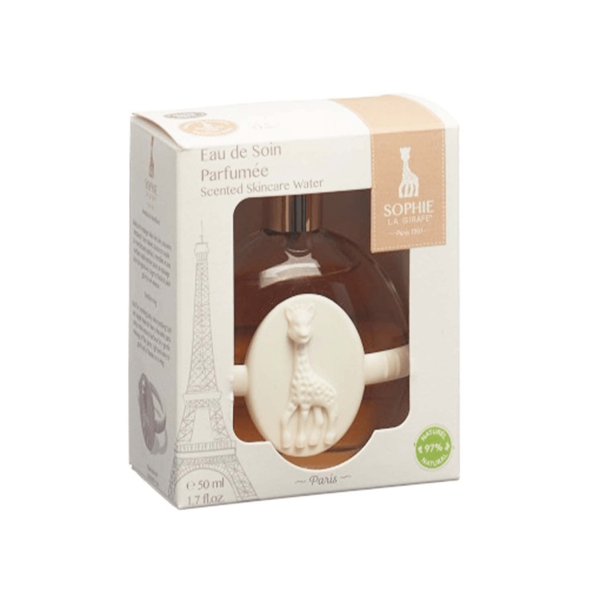SOPHIE LA GIRAFE 1.7oz/50ml EDS U + TEETHING RING2