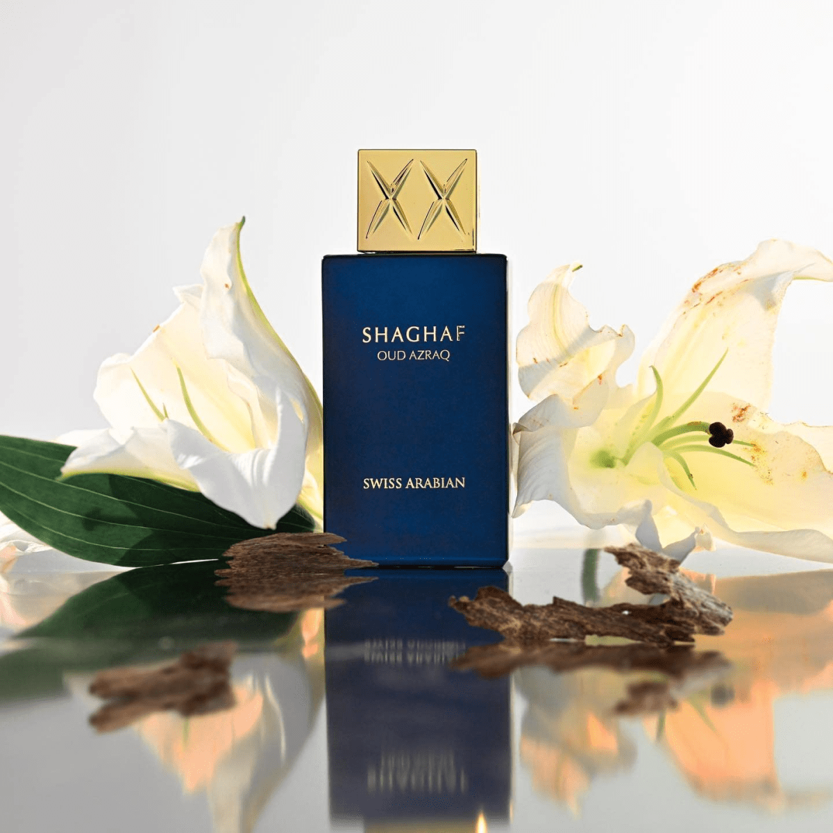 SHAGHAF OUD AZRAQ BY SWISS ARABIAN 2.5oz/75ml EDP U1