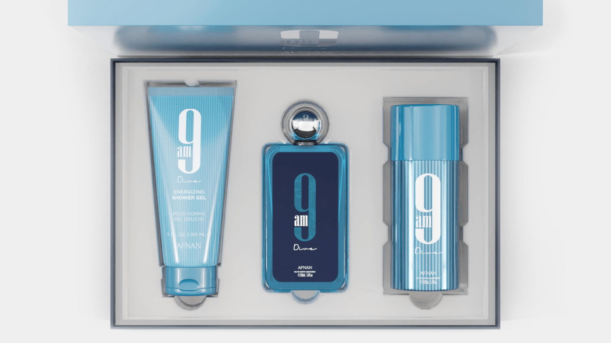 9AM DIVE BY AFNAN 3.4oz/100ml EDP M + 5.0 SG+ 5.0 DEO SPRAY1