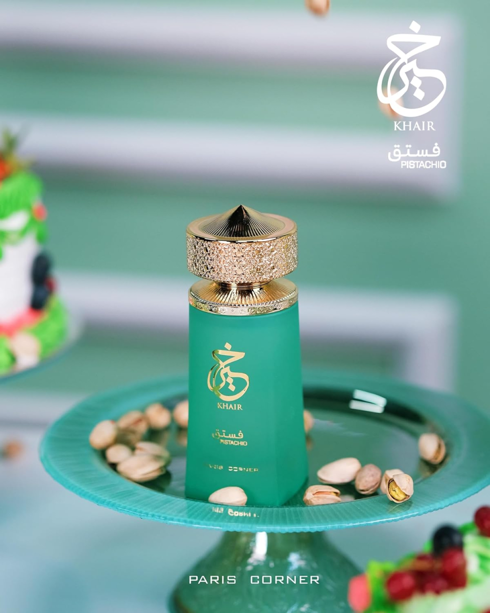 KHAIR PISTACHIO BY PARIS CORNER 3.4oz/100ml EDP U1