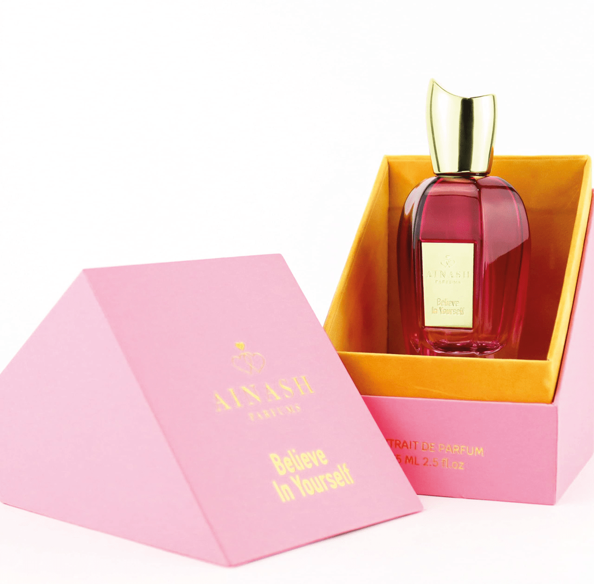 BELIEVE IN YOURSELF BY AINASH 2.5oz /75ML EXTRAIT F4