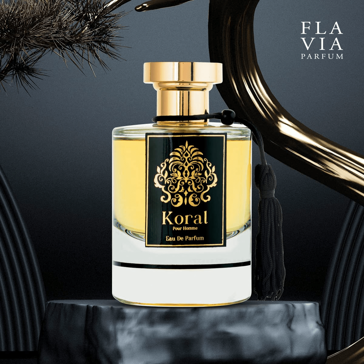 KORAL POUR HOMME BY FLAVIA 3.4oz/100ml EDP U1