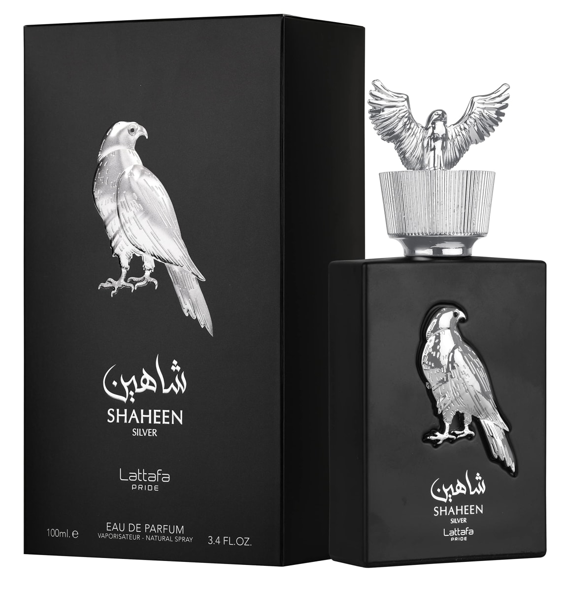 SHAHEEN SILVER BY LATTAFA 3.4oz/100ml EDP M3