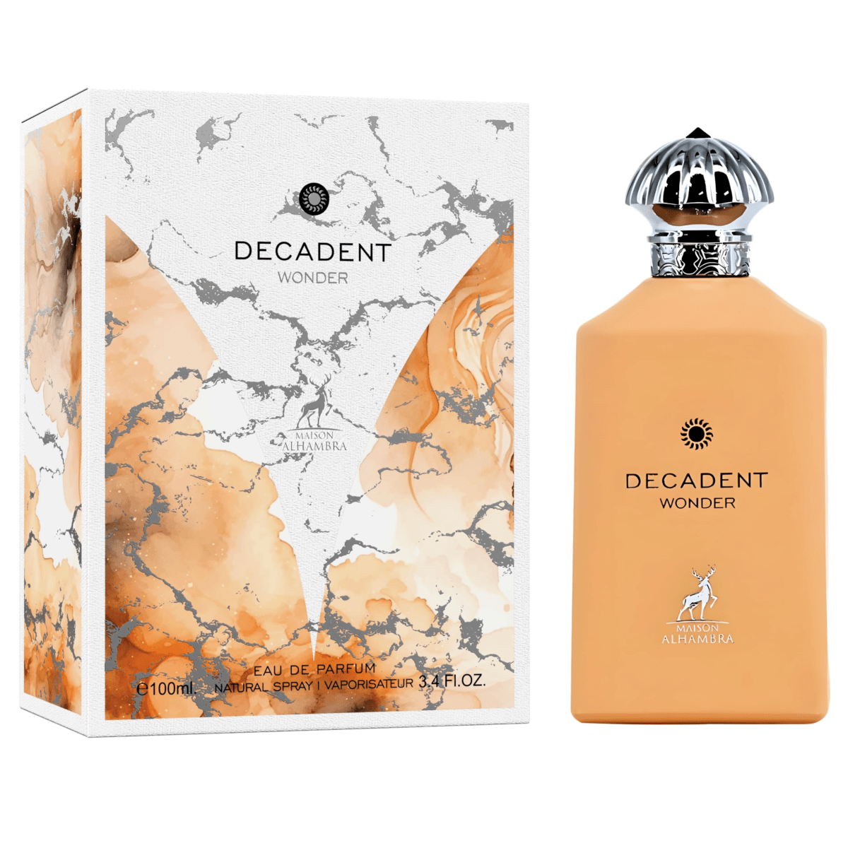 DECADENT WONDER BY MAISON ALHAMBRA 3.4oz/100ml EDP F2
