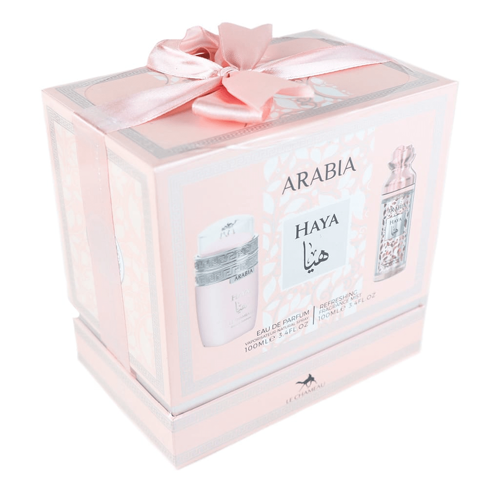 ARABIA HAYA BY LE CHAMEAU GIFT SET 2PCS EDP F1