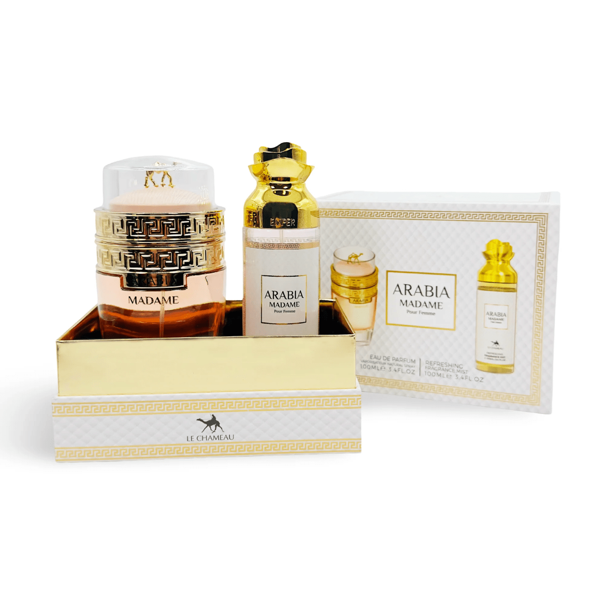 ARABIA MADAME GIFT SET 2PCS 3.4oz / 100ML F2
