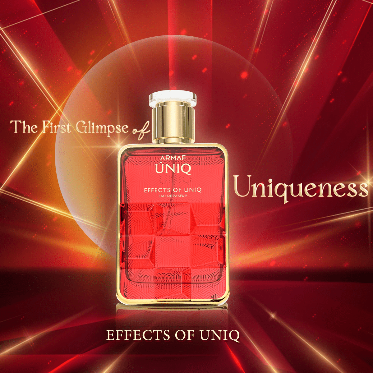 EFFECTS OF UNIQ BY ARMAF 3.4oz/100ml EDP F5