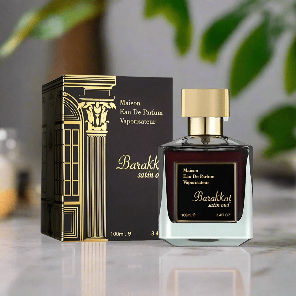 BARAKKAT SATIN OUD BY FRAGRANCE WORLD 3.4oz/100ml EDP U2