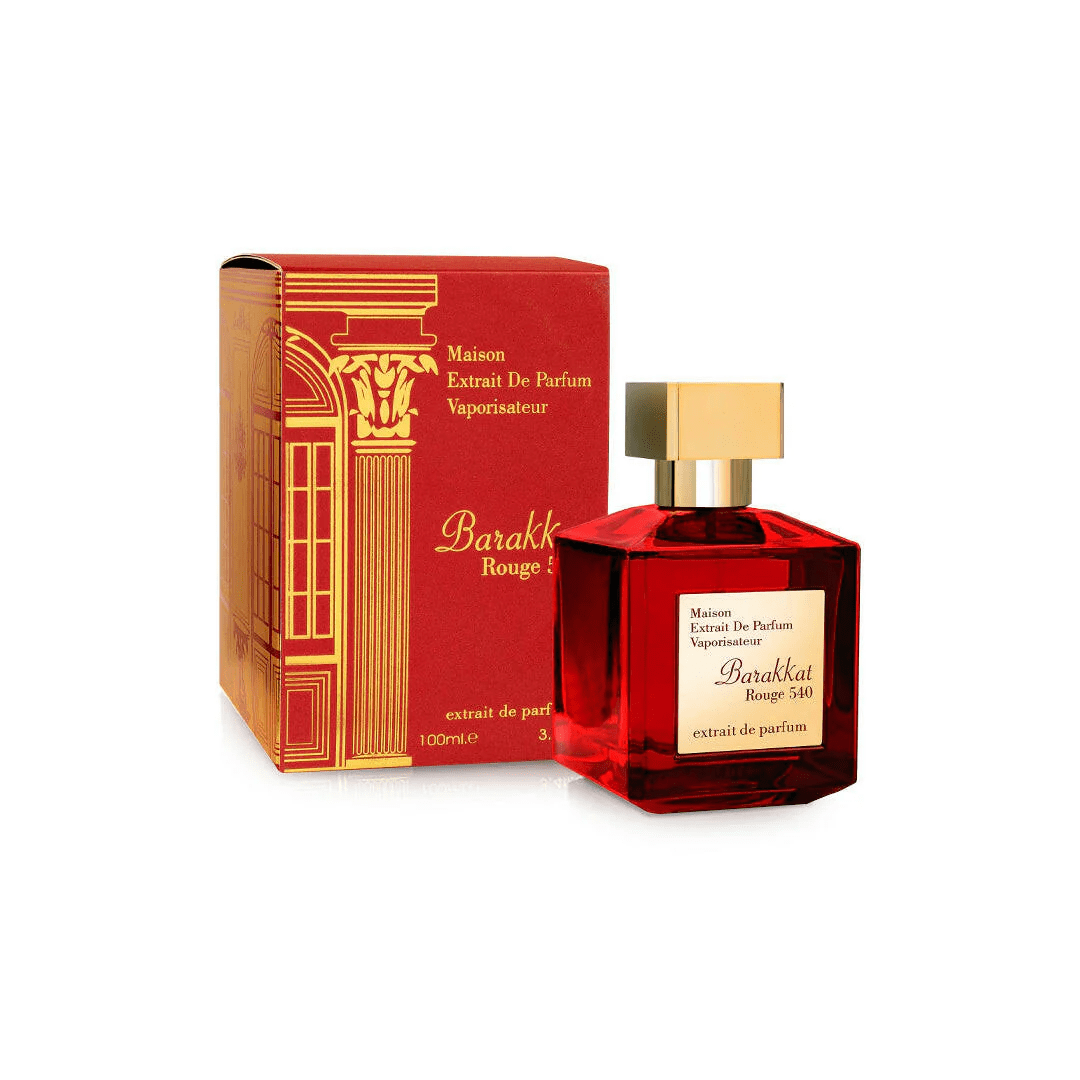 BARAKKAT ROUGE 540 EXTRAIT BY FRAGANCE WORLD 3.4oz/100ml EDP U2