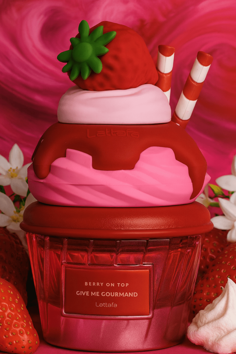GIVE ME GOURMAND BERRY ON TOP BY LATTAFA 2.5oz/75ml EDP U2
