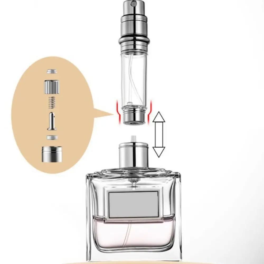 PERFUMERO RELLENABLE DE LUJO 5ML, PIEL DE VARIOS COLORES CON METAL DORADO2