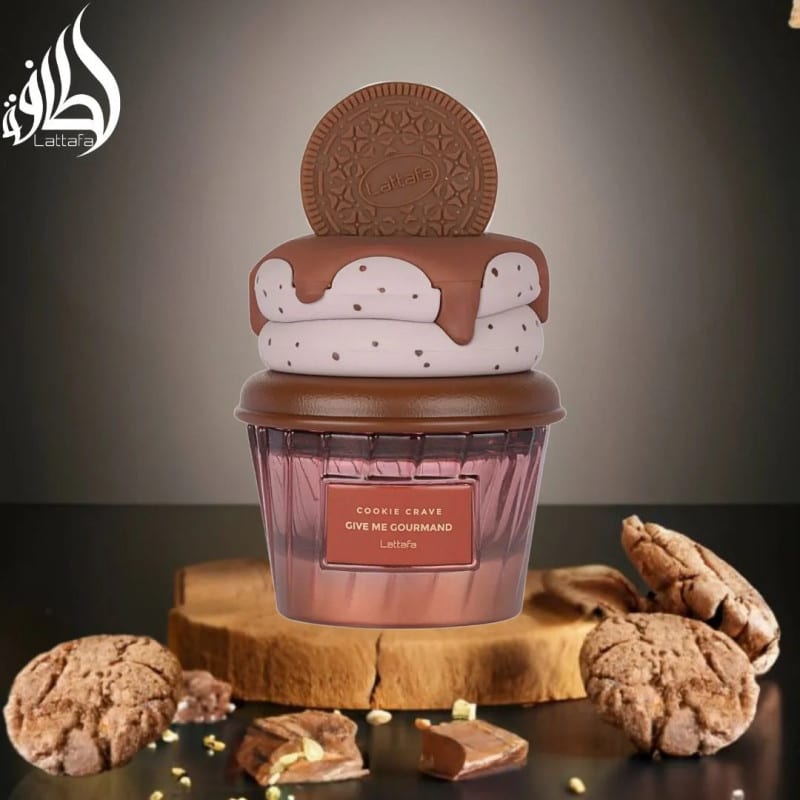 GIVE ME GOURMAND COOKIE CRAVE BY LATTAFA 2.5oz/75ml EDP U2