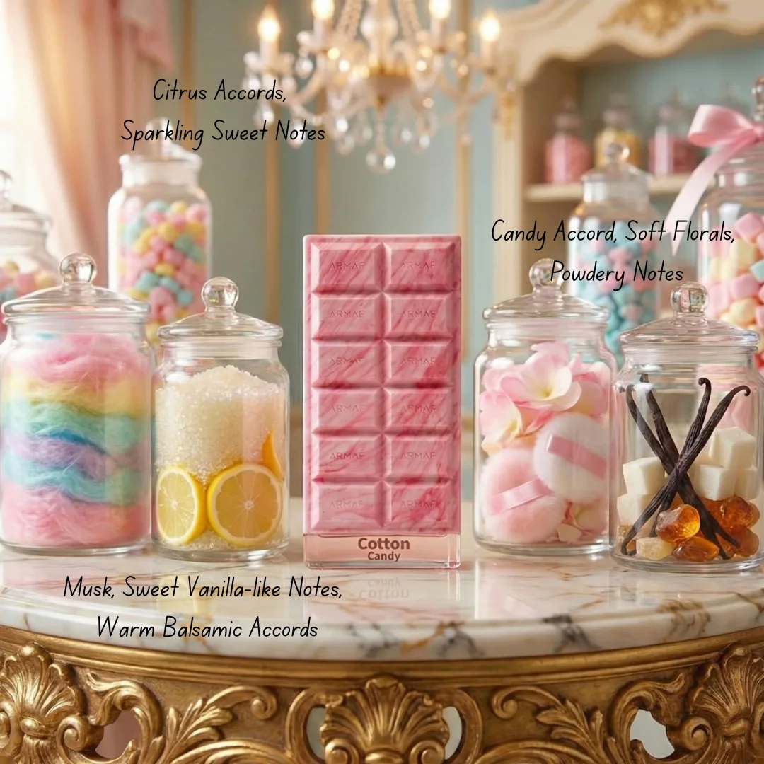 DUBAI DELICACY COTTON CANDY BY ARMAF DELIGHTS 2.37oz/70ml EDP F4
