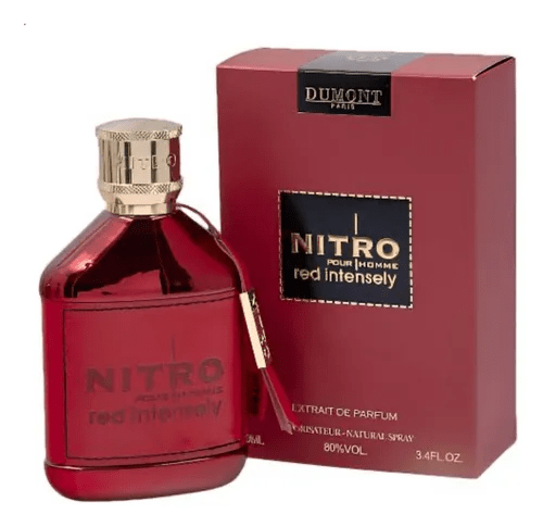 NITRO RED INTENSELY BY DUMONT PARIS 3.4oz/100ml EDP M1