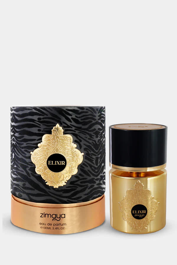 ELIXIR GOLD BY ZIMAYA 3.4oz / 100ML EDP F3