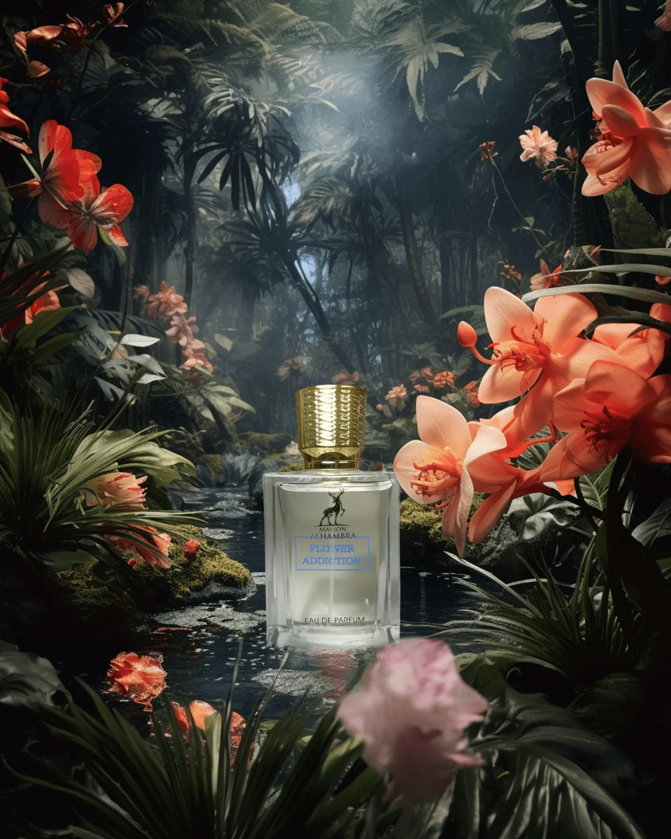 FLOWER ADDICTION BY MAISON ALHAMBRA 3.4oz / 100ML EDP F4