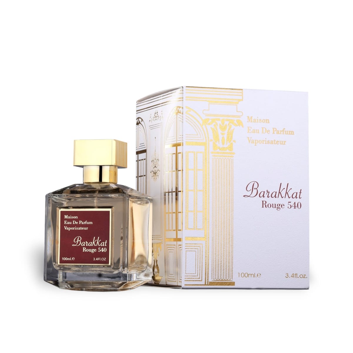 BARAKKAT ROUGE 540 BY  FRAGRANCE WORLD EDP U 3.4oz/100ml2