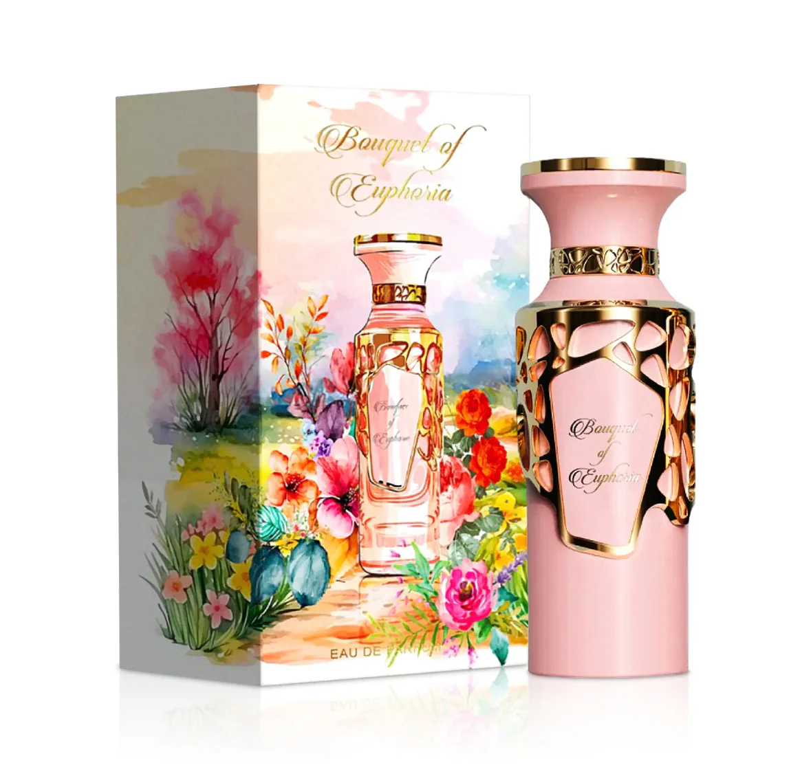 BOUQUET OF EUPHORIA 3.4oz/100ml EDP BY FRAGANCE WORLD F2