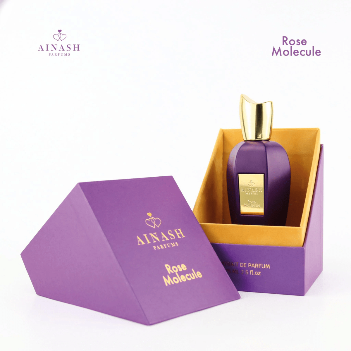 ROSE MOLECULE BY AINASH 2.5oz / 75ML EXTRAIT F3