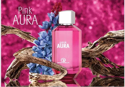 AURA PINK BY GRANDEUR 3.4oz/100ml EDP F3