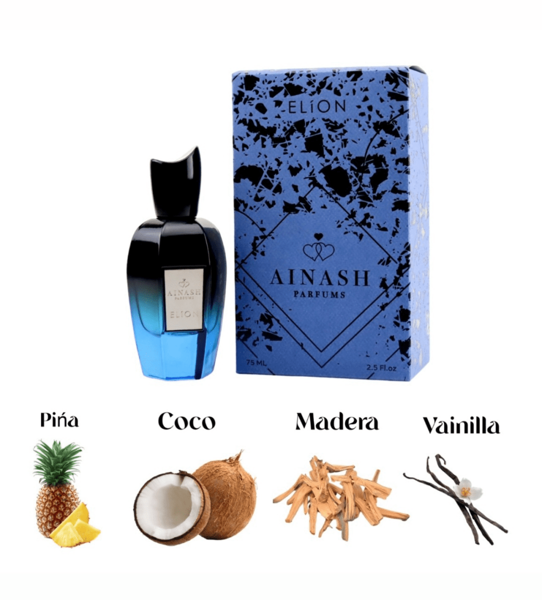 ELION BY AINASH 2.5oz/75ml EXTRAIT U1
