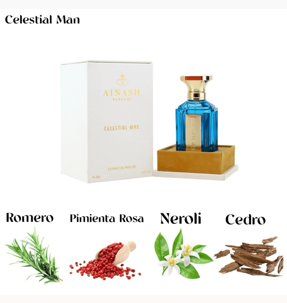 CELESTIAL MAN BY AINASH 3.4oz / 100ML EXTRAIT M2