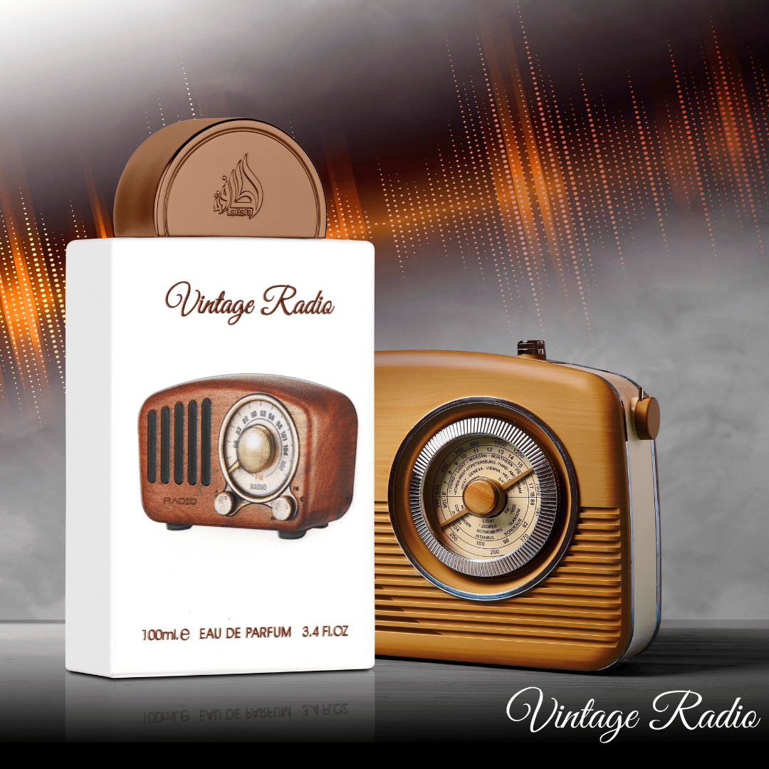 VINTAGE RADIO BY LATTAFA EDP U1