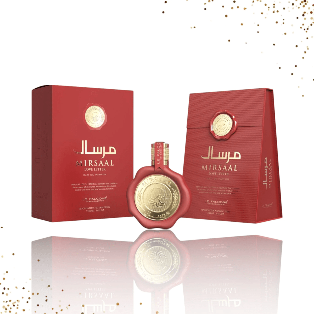 MIRSAAL LOVE LETTER  BY LE FALCONE 3.4oz/100ml EDP U2