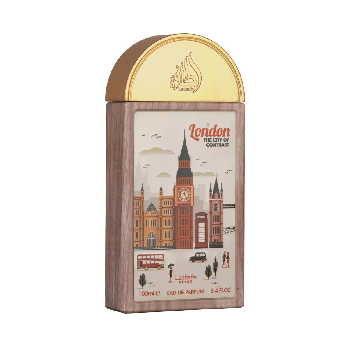 LONDON THE CITY OF CONTRAST BY LATTAFA PRIDE EDP U2