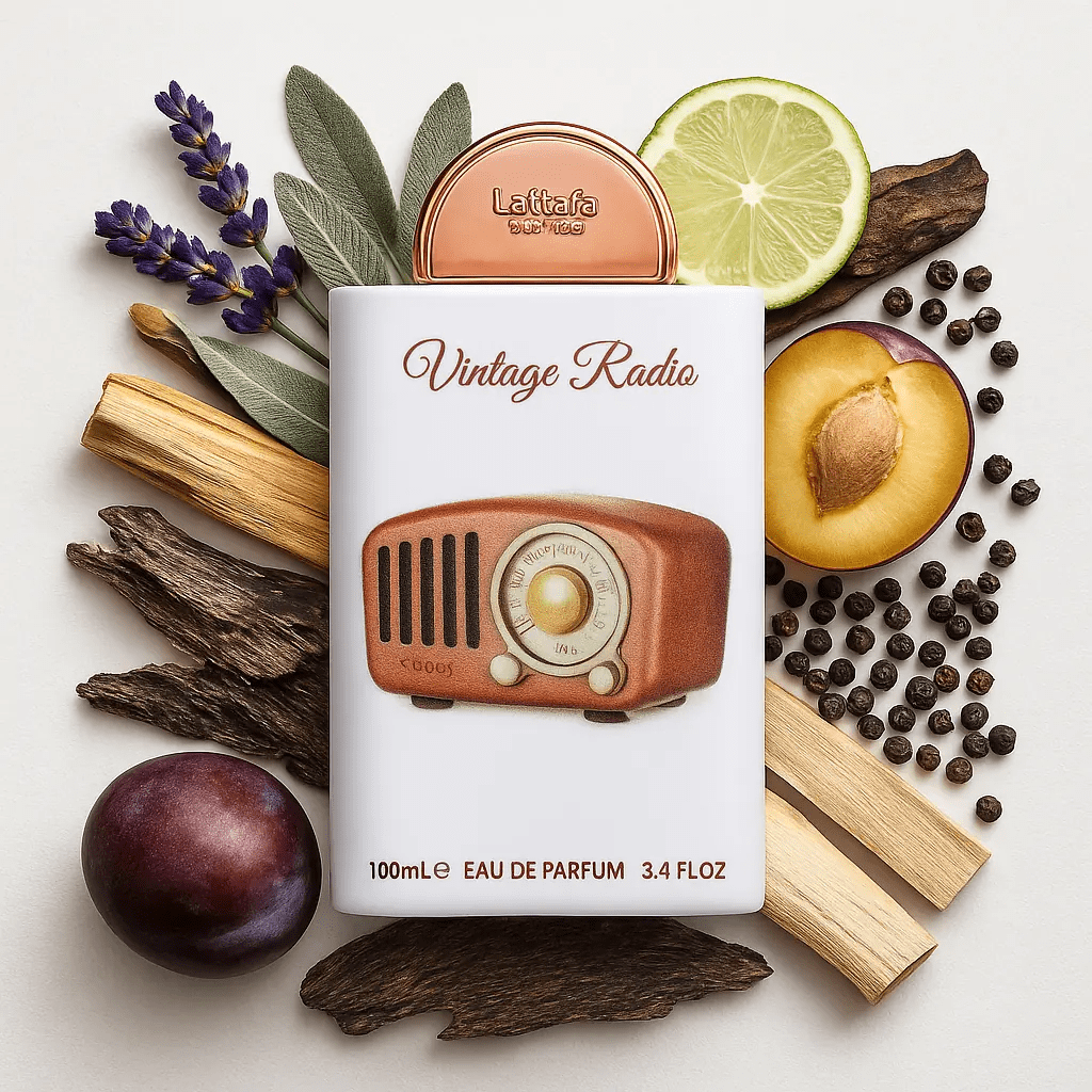 VINTAGE RADIO BY LATTAFA EDP U3