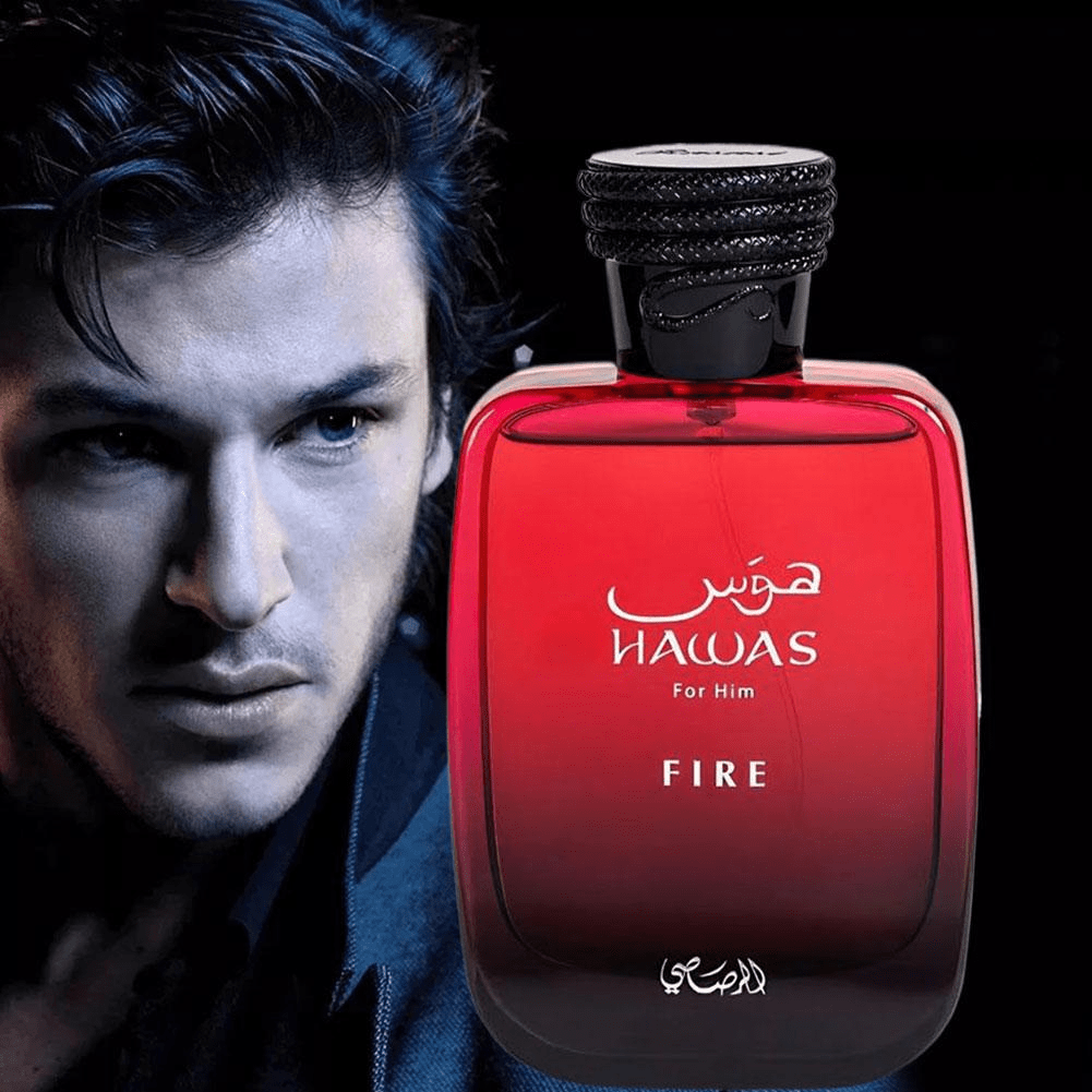RASASI HAWAS FIRE BY RASASI EDP 3.4oz/100ml U3