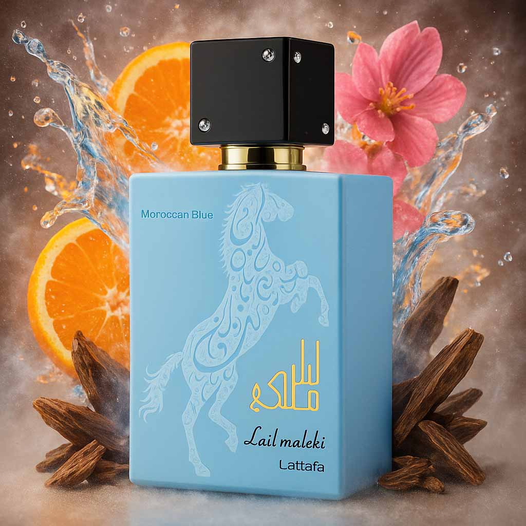 LAIL MALEKI MORROCAN BLUE BY LATTAFA EDP 3.4oz/100ml M2
