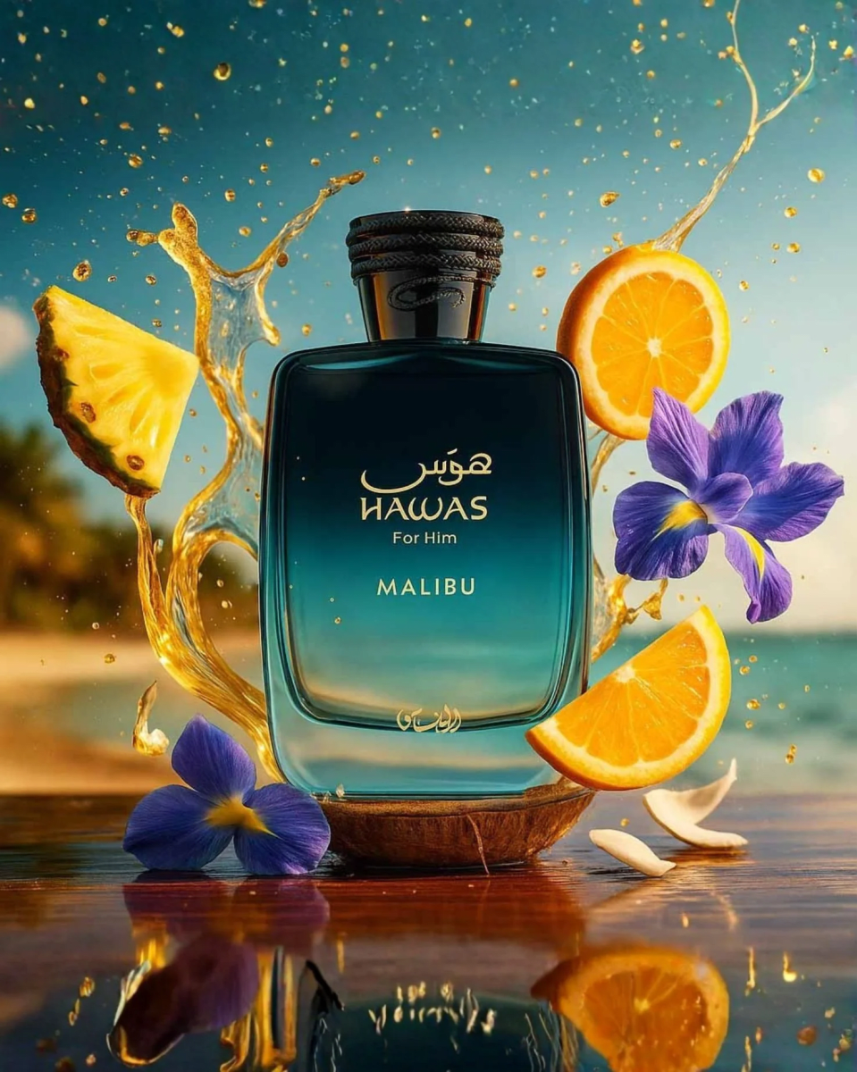 HAWAS MALIBU BY RASASI 3.4oz/100ml EDP M2