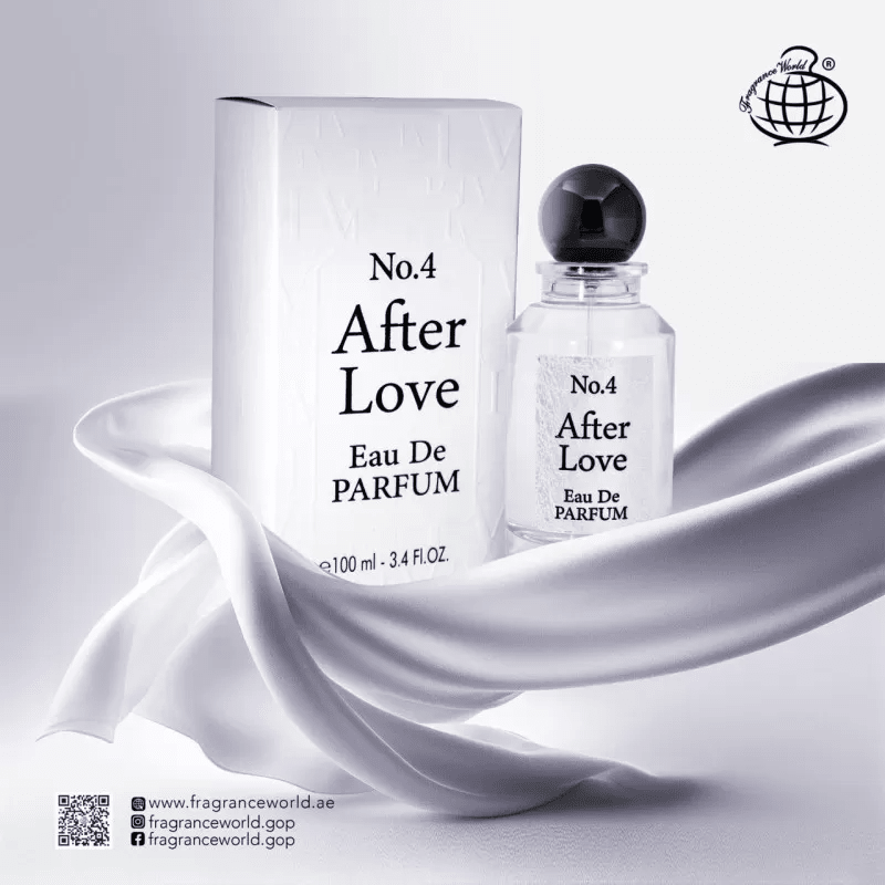 NO.4 AFTER LOVE BY FRAGANCE WORLD 3.4oz/100ml EDP U3