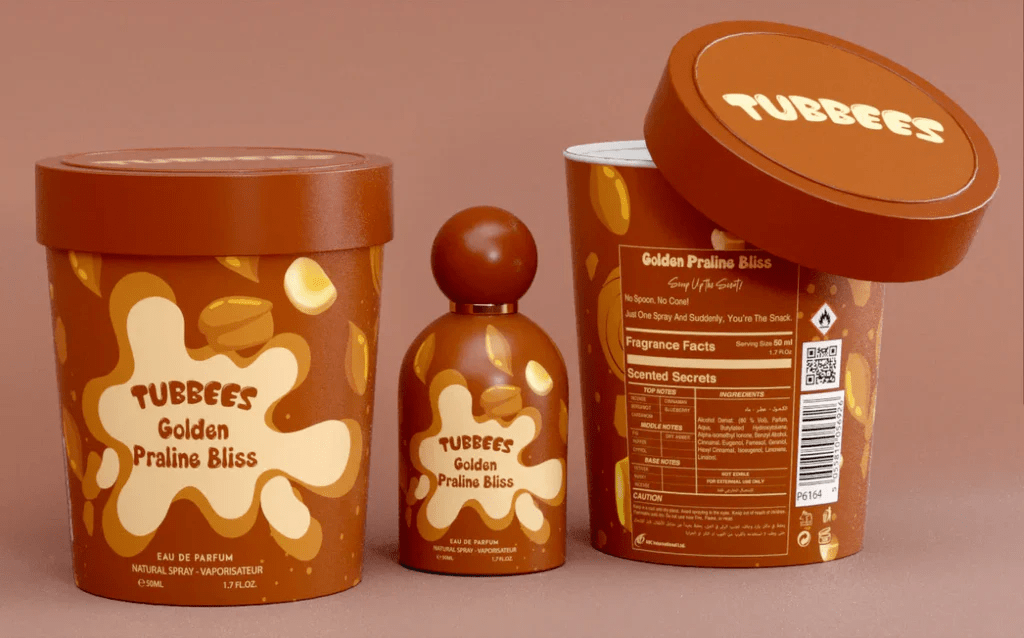 GOLDEN PRALINE BLISS BY GRANDEUR TUBBEES EDP U1