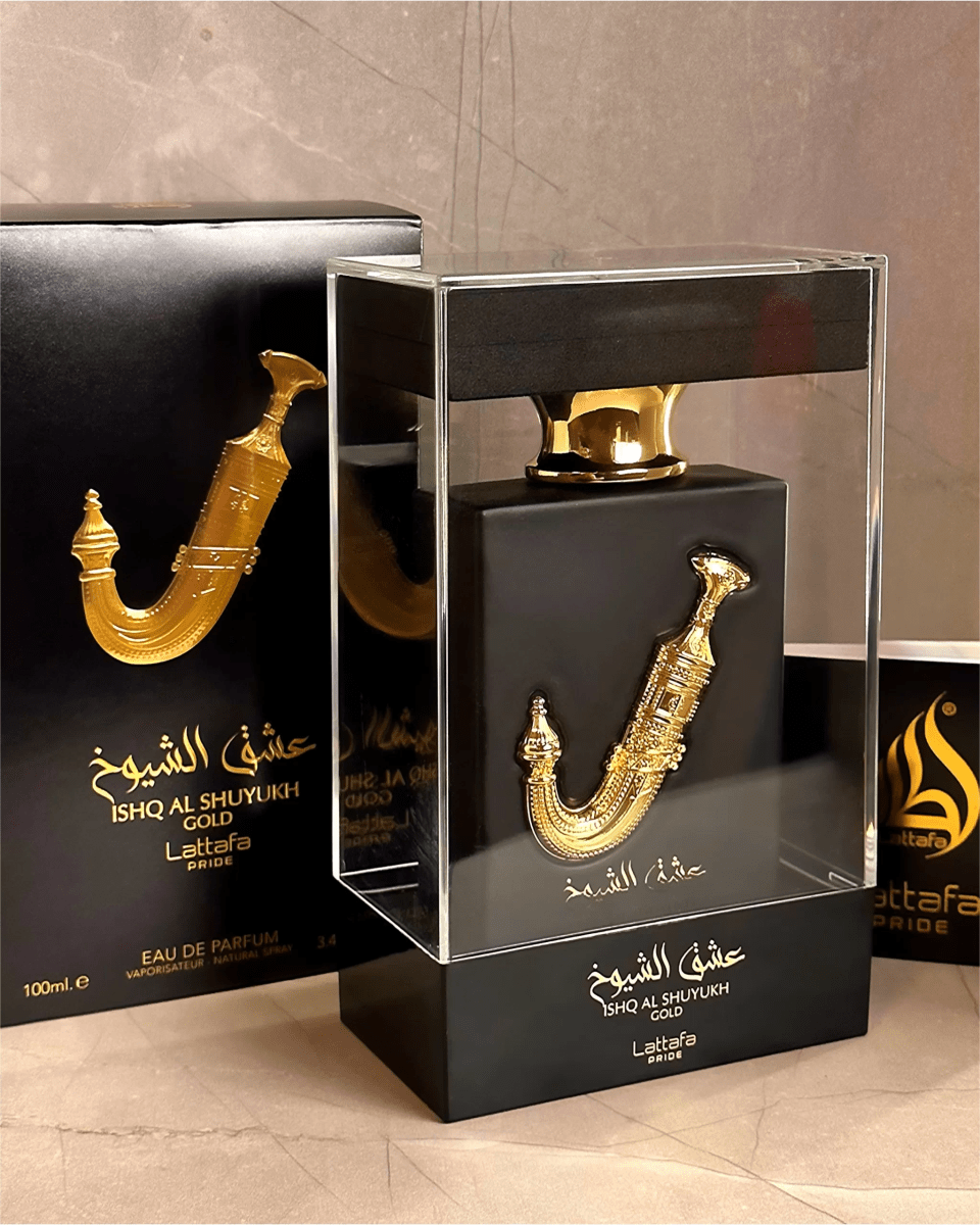 PRIDE ISHQ AL SHUYUKH GOLD BY LATTAFA 3.4oz/100ml EDP U2