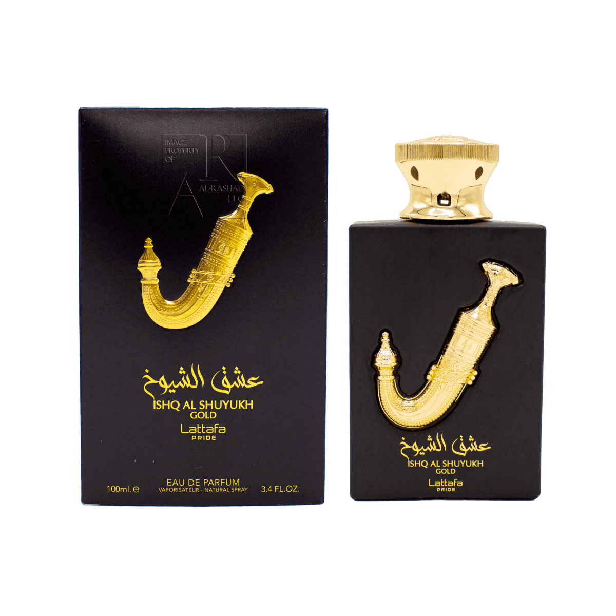 PRIDE ISHQ AL SHUYUKH GOLD BY LATTAFA 3.4oz/100ml EDP U3