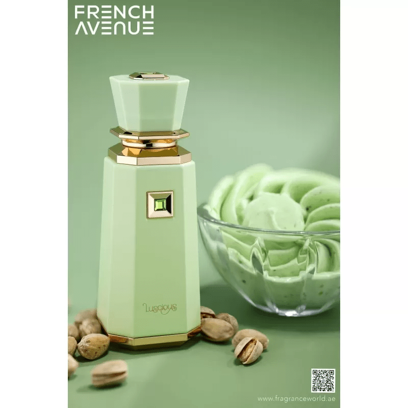 LUSCIOUS FRENCH AVENUE BY FRAGRANCE WORLD 3.4oz/100ml EDP F3