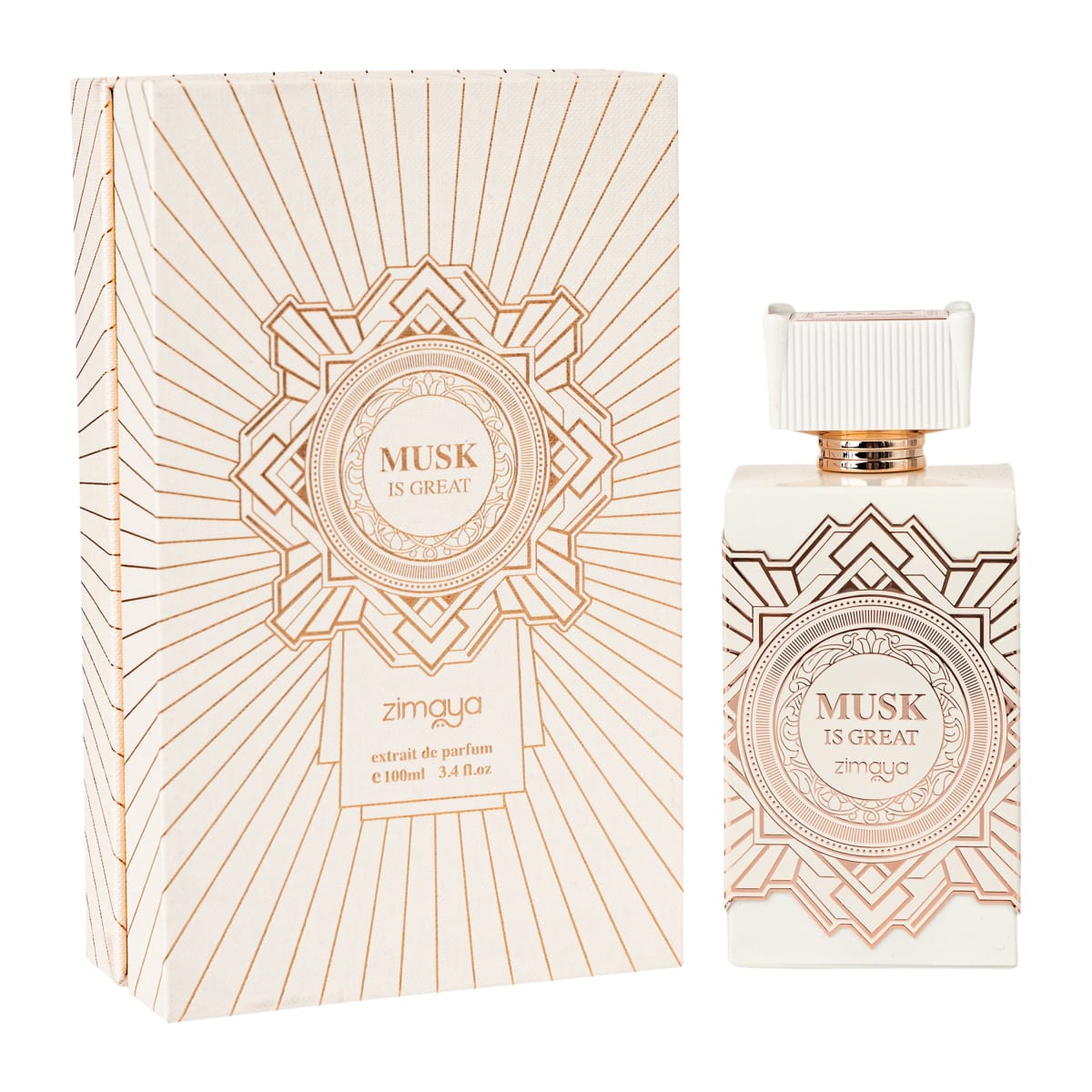 ZIMAYA MUSK IS GREAT 3.4oz/100ml EDP5