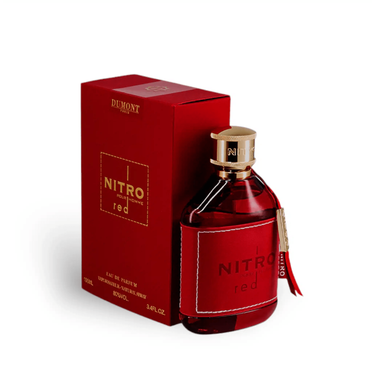 NITRO RED BY DUMONT PARIS 3.4oz/100ml EDP M2