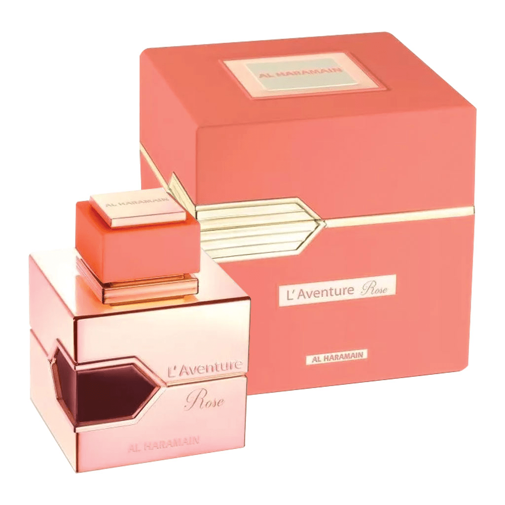 L'AVENTURE ROSE FOR WOMAN BY AL HARAMAIN 3.4oz / 100ML EDP F5