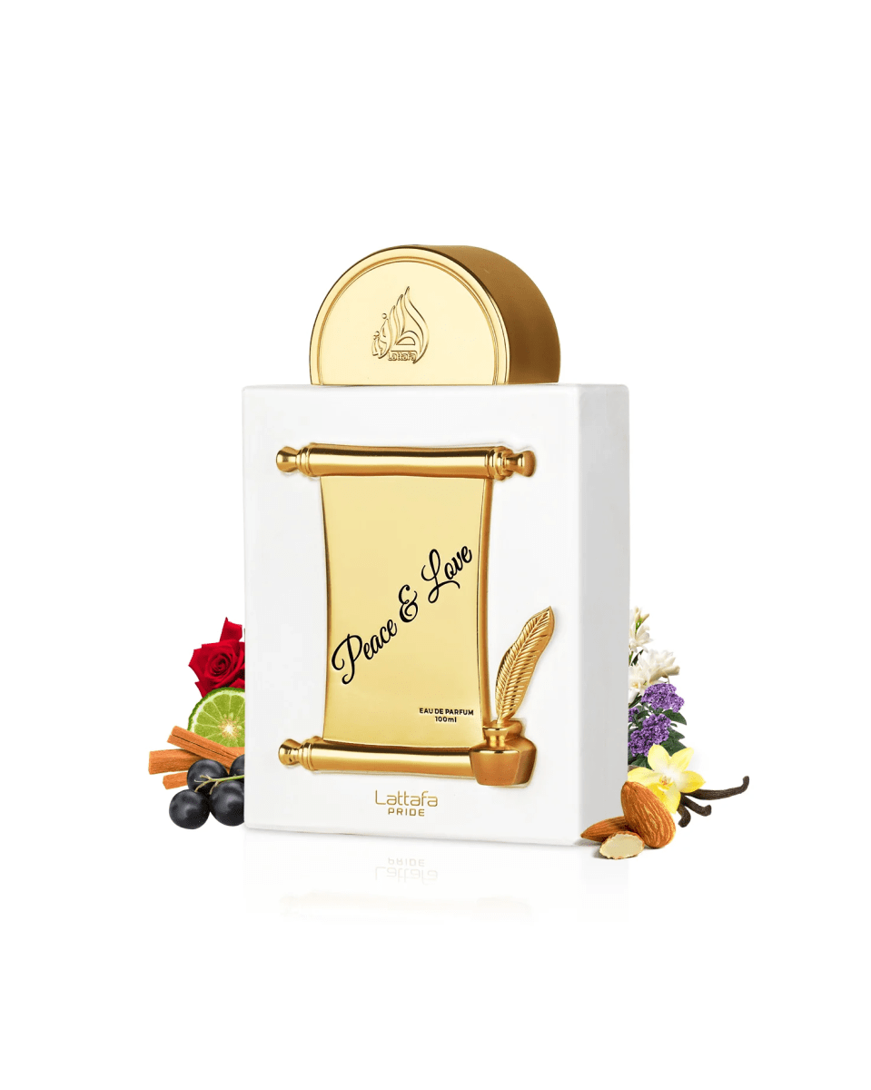 PEACE & LOVE BY LATTAFA 3.4oz/100ml EDP U2