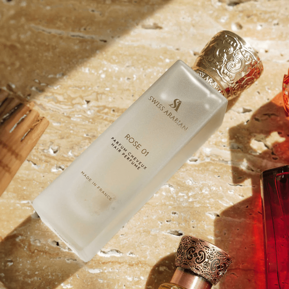 ROSE 01 HAIR MIST BY SWISS ARABIAN 1.7oz/50ml U1