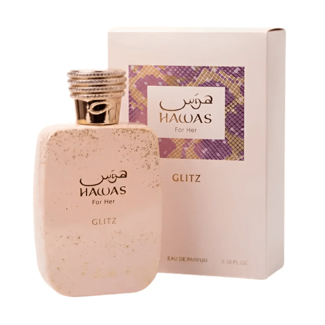 HAWAS GLITZ WOMEN BY RASASI 3.4oz/100ml EDP F2