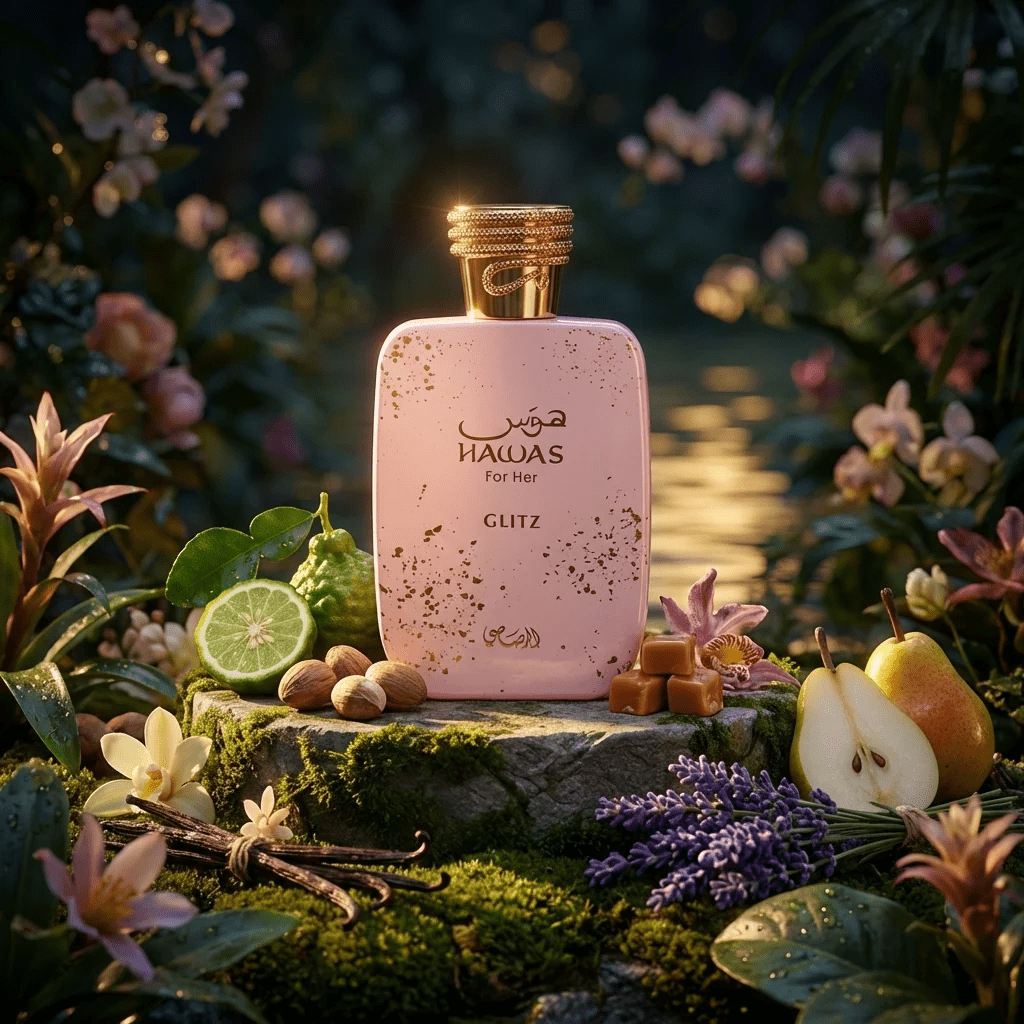 HAWAS GLITZ WOMEN BY RASASI 3.4oz/100ml EDP F3