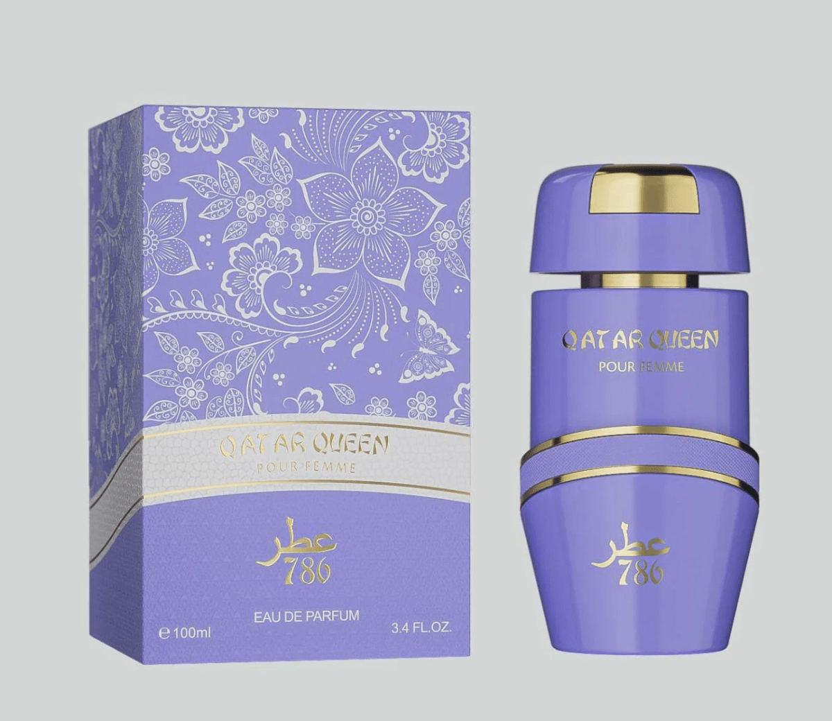 QATAR QUEEN 786 FOR WOMEN BY JO MILANO PARIS EDP 3.4oz/100ml2