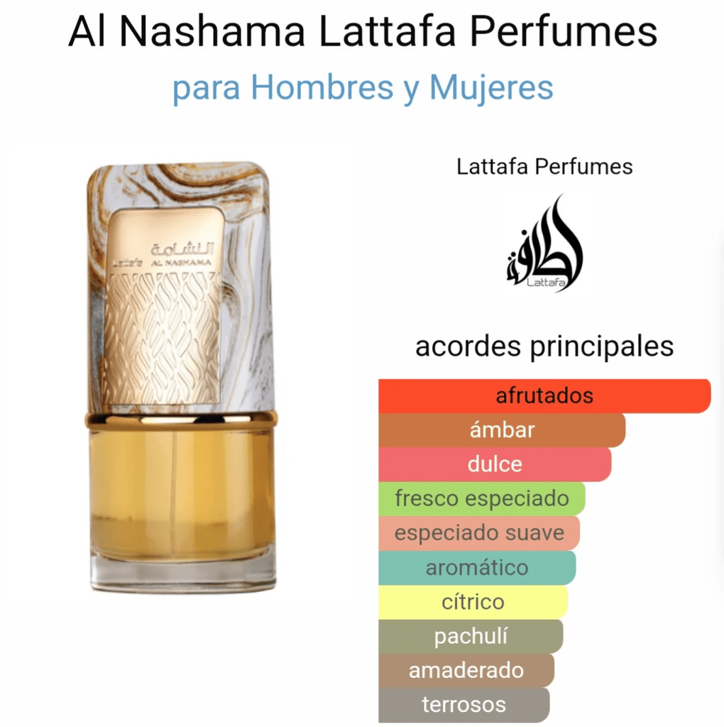 AL NASHAMA BY LATTAFA 3.4oz/100ml U5